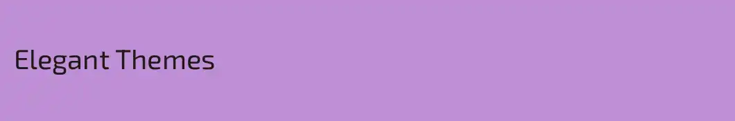 Elegant Themes